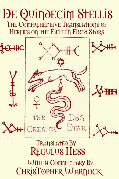 Hermes on the Fifteen Fixed Stars 